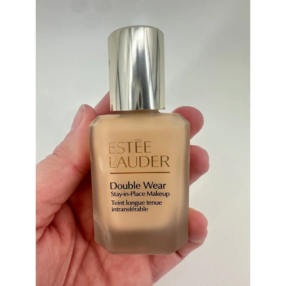 NEW Estee Lauder Double Wear Makeup 2W0 Warm Vanilla Foundation w/Pump